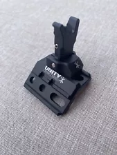 Unity Tactical FUSION Backup Iron Sight – Folding