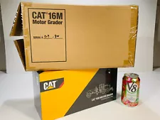 2014 NIB CCM Caterpillar CAT 16M Motor Grader 1:48 Diecast Model NEW SEALED