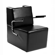 EDISON Salon Hair Dryer Chair BLACK Ideal for Hair Salon, Styling Station