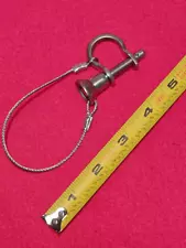 Hobie Cat Fast Shackle 1/4" Cup Head Pin Strong Jib Main Clew Tack H16 18 14 17