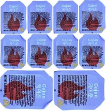 10 McDonalds BTS Meal dipping sauces CAJUN LIMITED EDITION NEW