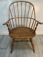 Signed Original 1954 Leopold Stickley Windsor Chair. L&JG Stickley Furniture