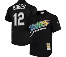 MLB Mitchell & Ness Tampa Bay Devil Rays #12 Baseball Jersey New Mens $100