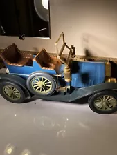 Rare Jim Beam's Model 1909 Empty Decanter Thomas Flyer Classic Car As Is