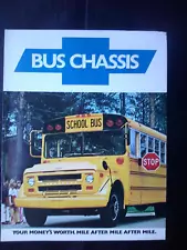 1976 Chevrolet BUS CHASSIS Truck Dealer Sales Brochure