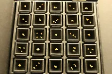 small Gold nuggets in box 3-4 grains Gold each box.Minimum order is 2,or buy all