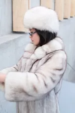 Full Length Blue Fox Fur Coat | Fur Coat Season! | Great Condition