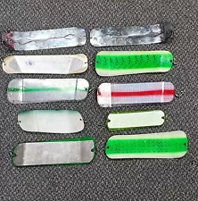 Lot Of 10 Salmon Flashers