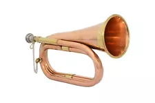 SUMMER SALE STUDENTS BRAND NEW EXCELLENT ARMY BUGLE WITH FREE HARD CASE+M/P