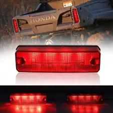 For 2014 -2021 Honda Pioneer 700 1000 Red Rear LED Tail Light Brake Lamp (For: 2018 Honda Pioneer 1000)