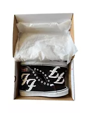 FOO FIGHTERS VANS SK8-HI MENS 8.5 NEW SUPER HTF SIZE 25TH ANNIVERSARY WOMEN 10