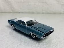 Greenlight 1:64 Dodge Challenger 1970 Metallic Blue Unboxed