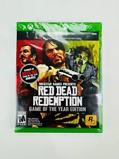 Red Dead Redemption: Game of the Year Edition (Xbox 360/Xbox One) Rockstar NEW!