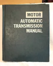 Motor AUTOMATIC TRANSMISSION Manual - Hardback 1975 Edition - 1040 pages 6th ED