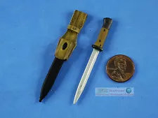 1:6 FIGURE WW2 GERMAN INFANTRY S84/98 Bayonet Scabbard Knife Sheath FH_4K