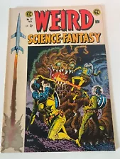 VINTAGE ORIGINAL RARE COMIC WIERD SCIENCE FANTASY NO. 27 NICE COPY OW EC 1955