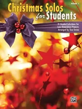 CHRISTMAS SOLOS FOR STUDENTS BOOK 1 ELEMENTARY PIANO GEROU BRAND NEW ON SALE