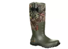 Men's Camouflage Mossy Outdoor Boots - Round Toe