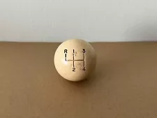 VINTAGE HURST SHIFTER IVORY 4 SPEED PATERN BALL MUNCIE BORG-WARNER