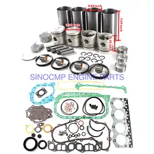 C240 C240PKJ C240PKG Engine Rebuild Kit For Isuzu TCM Komatsu Forklift Truck