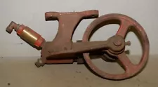 Antique cast iron brass hydraulic water ram pump Strataflo collectible tool