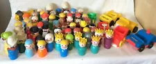 You Choose Vintage Fisher Price Little People VARIETY Castle Western Hospital