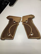 SIG P229 wooden grips