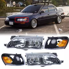 1993 1994 1995 1996 1997 FOR TY Corolla Headlight & Corner Light Right & Left (For: 1995 Toyota Corolla)