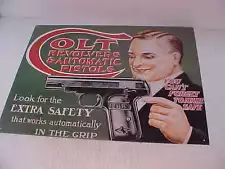 Colt Revolvers and Automatic Pistols sign #8