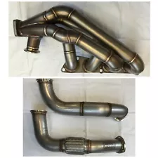 1320 Performance K20 K24 V1.5 SIDEWINDER TURBO MANIFOLD K SWAP EXHAUST PIPE BLEM