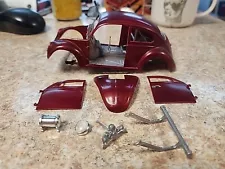 Vintage IMC Model Kit Volkswagen Beetle Stock Or A/Altered Dragster! Project car