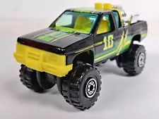 Nissan Hardbody Truck Hot Wheels 1992 Mainline #131 Black CT Wheels 1:64 Loose