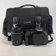 Canon EOS Rebel T5i 18.0MP Digital SLR DSLR Camera w/ EF-S 18-55MM IS STM lens