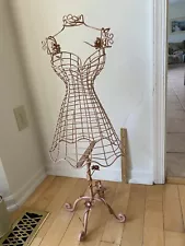 Vintage wire dress form - For Decoration, 31 Inches Tall