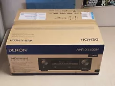 Denon AVR-X1400H 7.2 Channel Full 4K Ultra HD AV Receiver w/ HEOS *NEW IN BOX!!