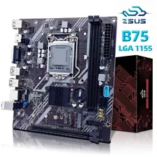 ZSUS B75 Motherboard LGA 1155 Desktop Motherboard