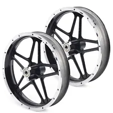 Rear and Front Wheels Set 2.50-10 Tire Rim Hub for 49cc-50cc Mini Pit Dirt Bike