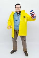 Yellow Raincoat for Mattel Jurassic Park Dennis Nedry