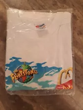 Vintage 1994 The Flintstones McDonald's Single Stitch T-Shirt Adult XL NEW