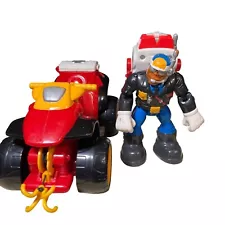 Rescue Heroes ATV Medical Response Quad Bike and Figure