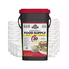 Augason Farms Deluxe Emergency 30-day Food Supply 1 Person 200 Servings 36 600