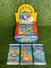 BOX FRESH - 1999 Pokemon Base Set Unlimited Booster Pack | Sealed | WOTC