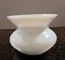 White Spittoon With some imperfections on the rim