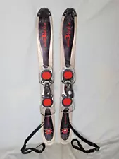 Salomon SNOWBLADES BUZZ snowblade short skis 90cm w Salomon adjustable bindings~