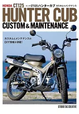 Honda CT125 HUNTER Cub Custom & maintenance Book from Japan