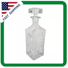 Crystal Whiskey Decanter - Dublin Collection 750 ml See Pics For Wear