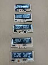 Gottlieb system 80 Pinball Machine Displays-set of 6 displays used UNTESTED