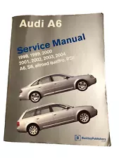 Audi A6 S6 RS6 Quattro 1998-2004 Shop Repair Service Manual Wiring Diagrams DYI (For: 1998 Audi A6 Quattro)