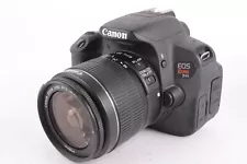 Canon EOS Rebel T4i 18MP DSLR Camera w/18-55mm Lens Shutter Count 7,000 #T15854