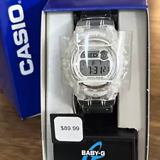 Casio G-SHOCK BABY-G Clear Silicone Women's Watch - BG169R MSRP: $90